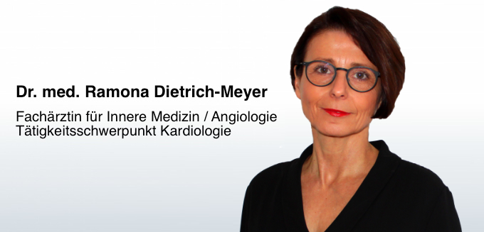 Dr. med. Ramona Dietrich-Meyer, Fachärztin für Innere Medizin und Angiologie